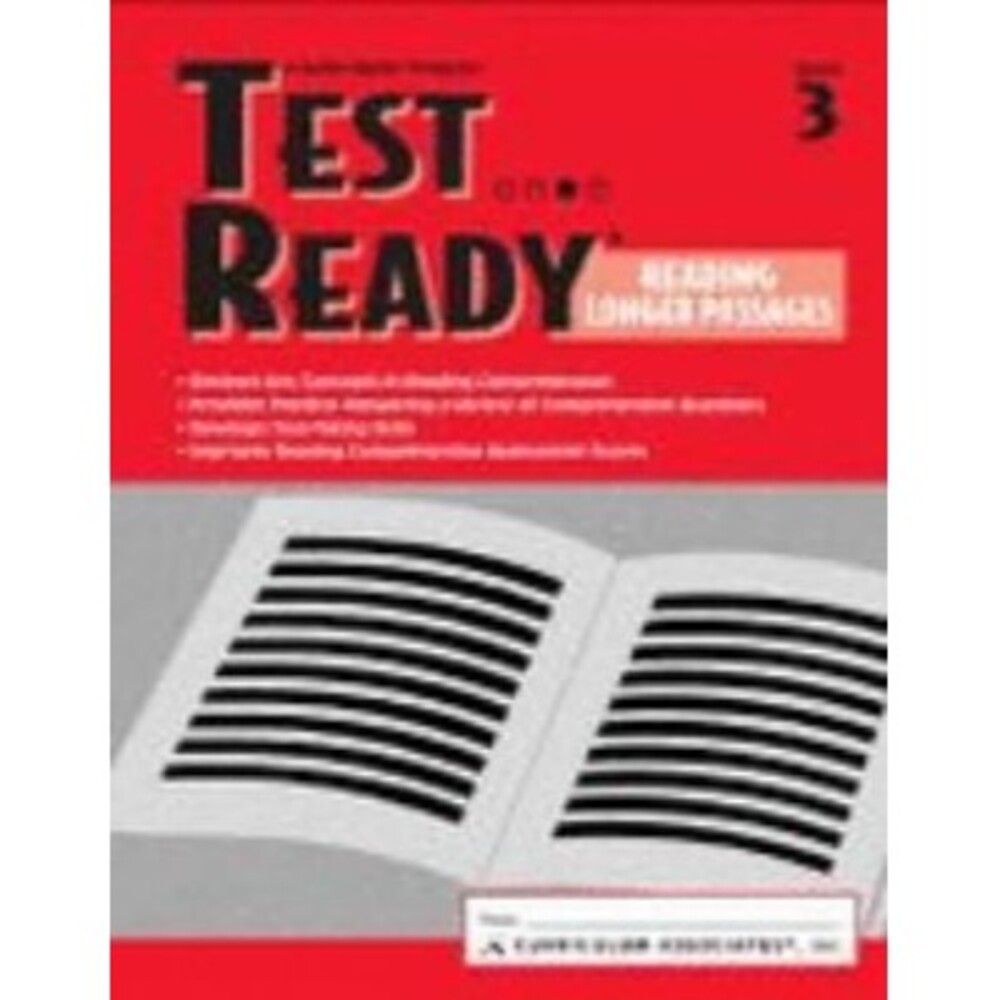 Test Ready - Reading Longer Passages - Book 3 (Book 3)